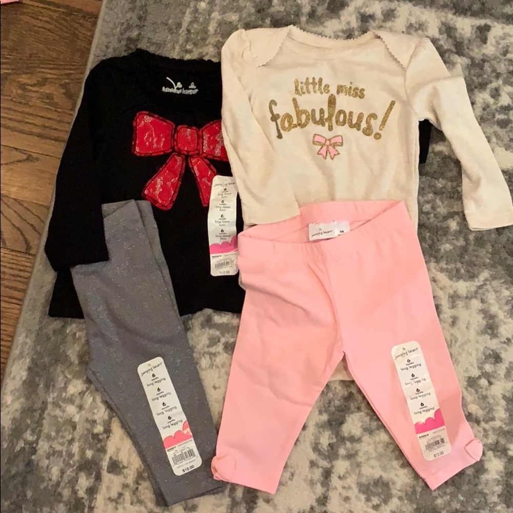 NWT jumping Beans Outfits